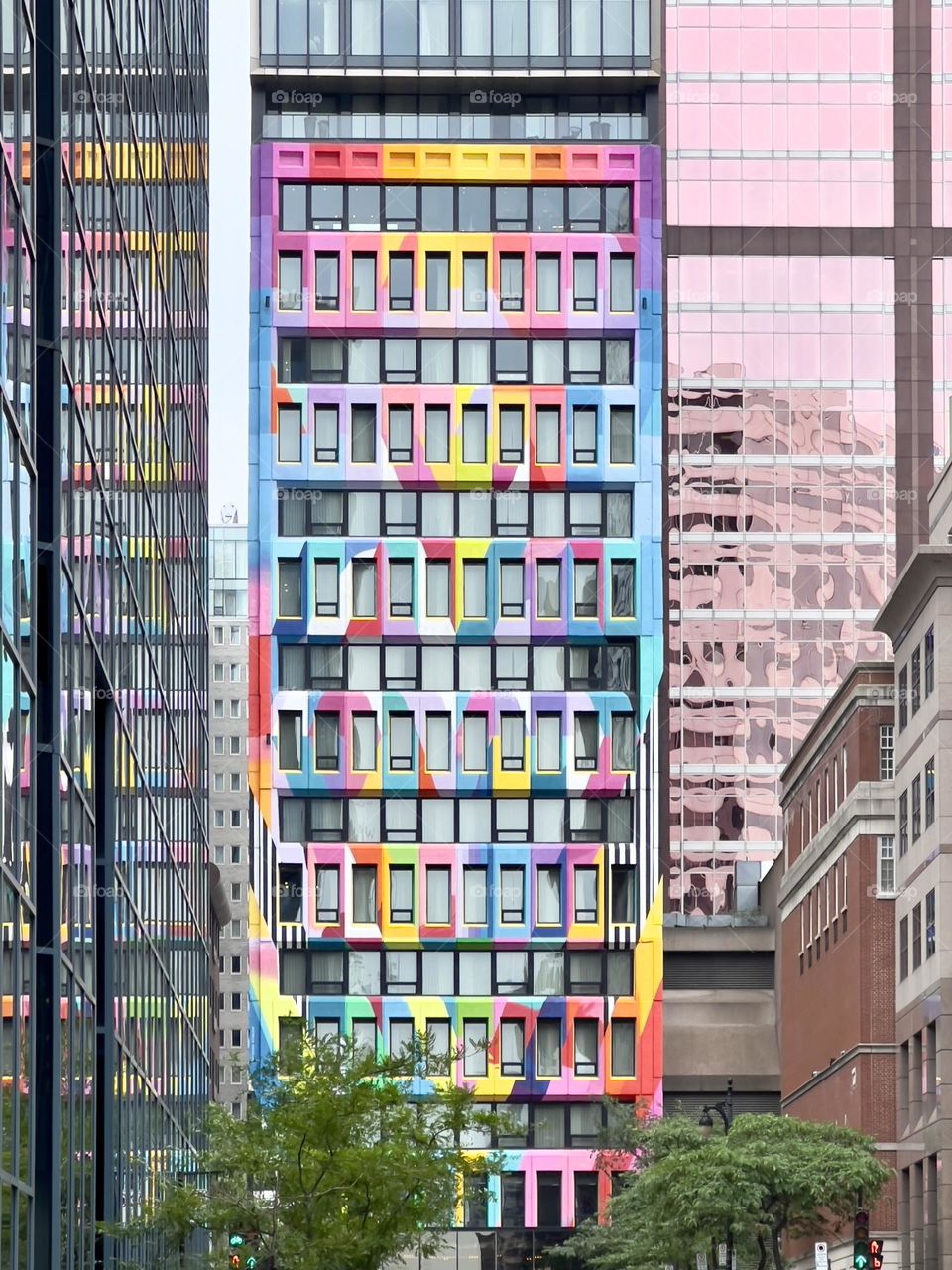 Colourful building 