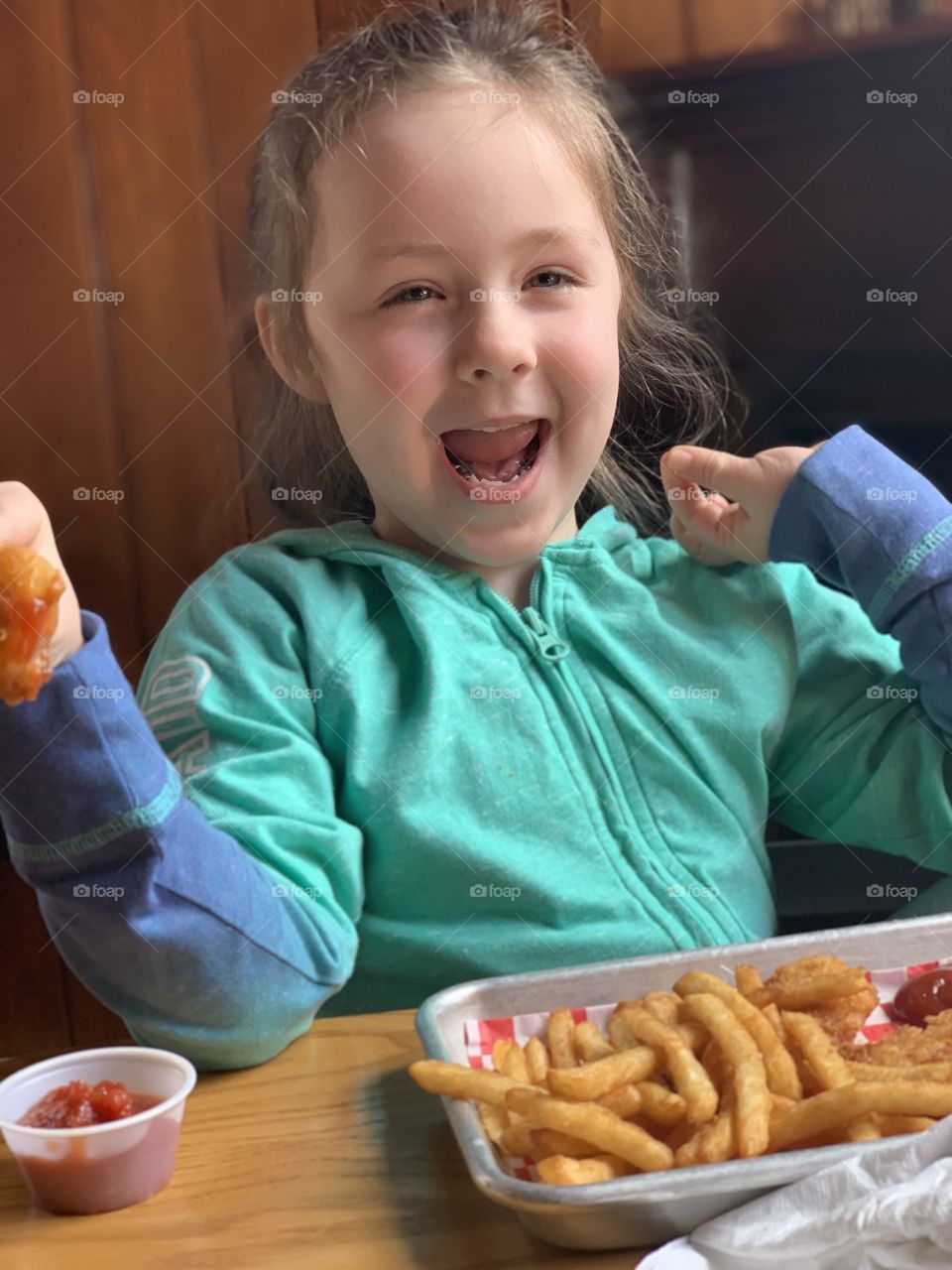 Happy That It’s Time To Eat