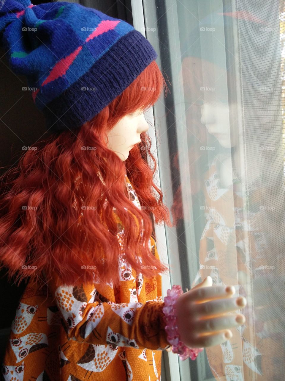 Doll by Window