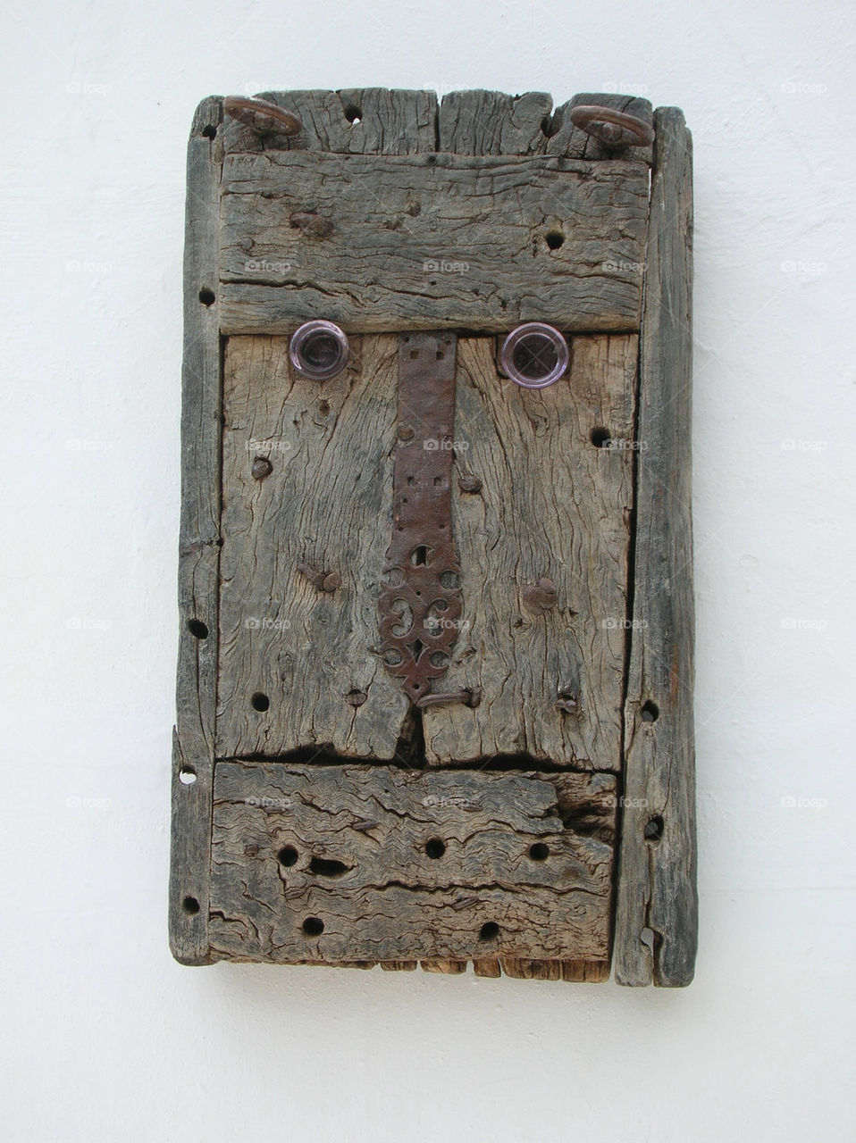 face wood art old by jeanello