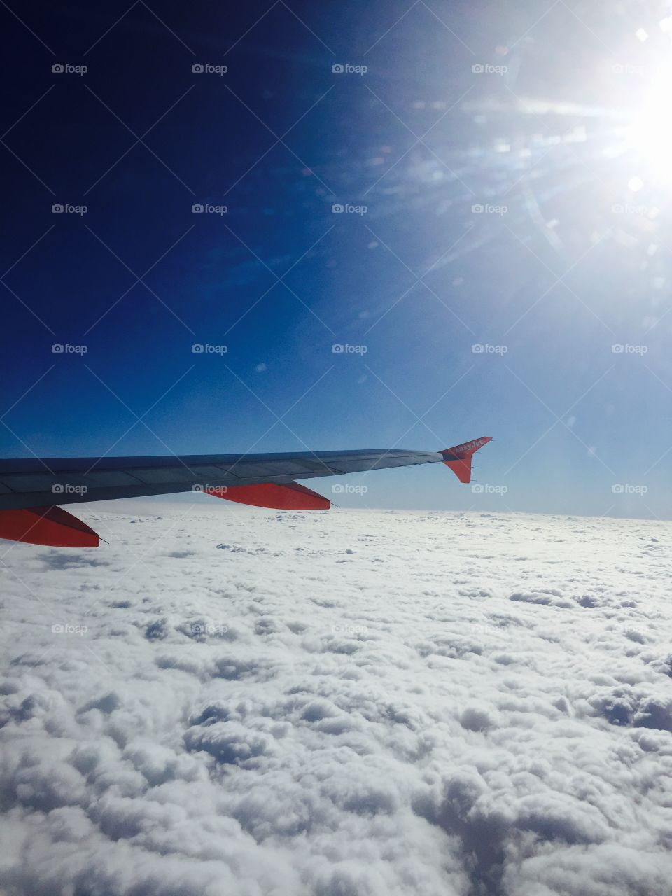 Cloudy flight