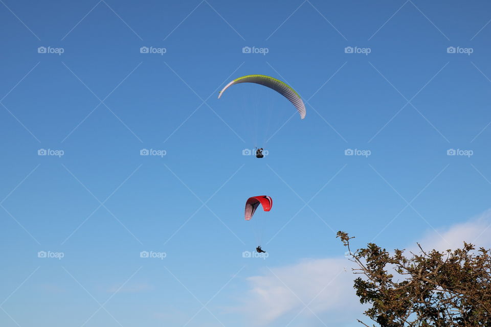 Paragliding 