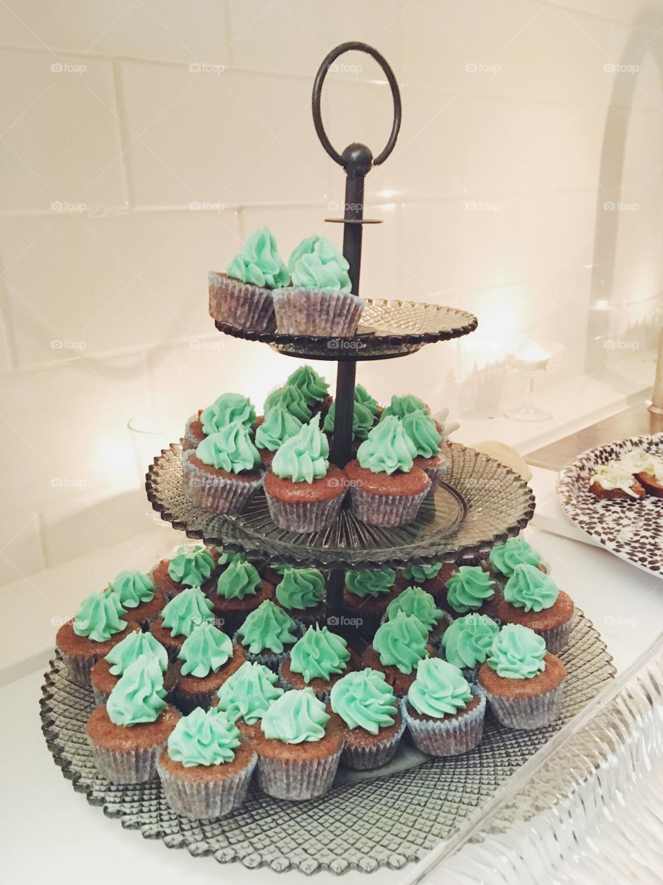 miniature vegan cupcakes