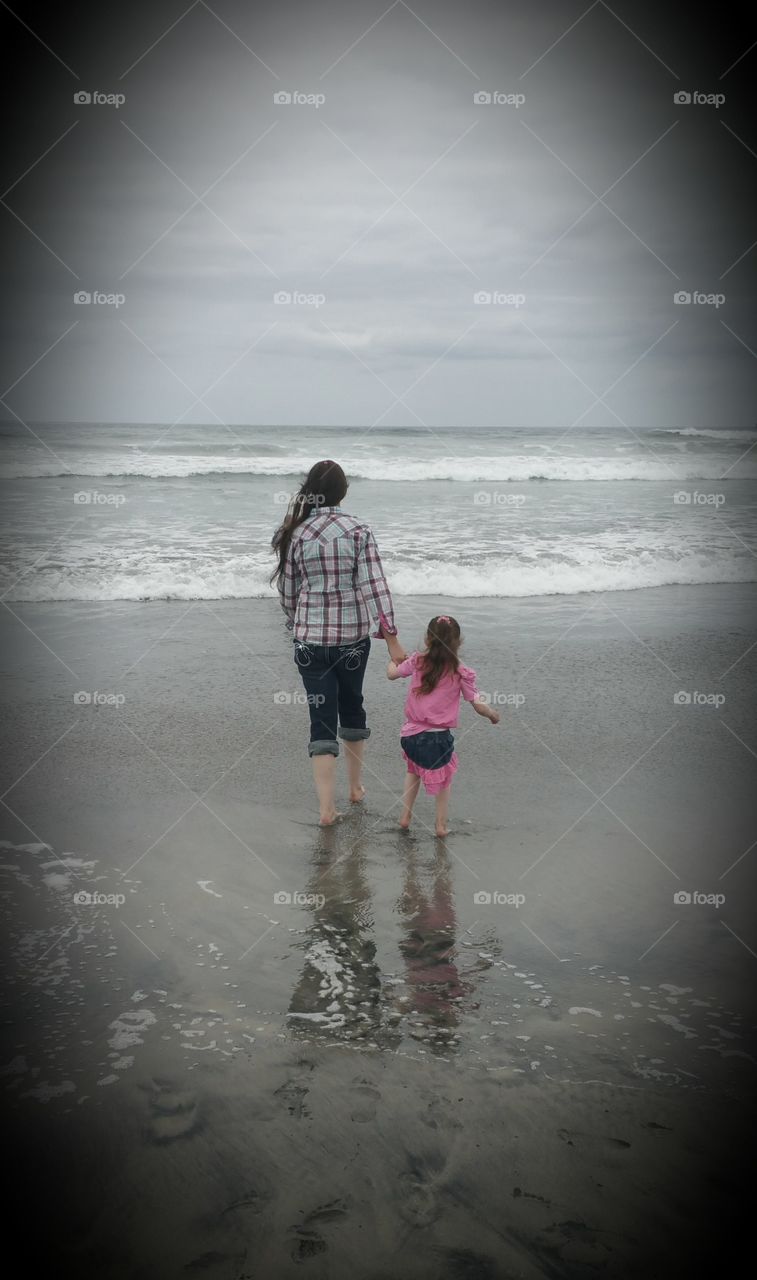 Water, Beach, Child, Sea, People