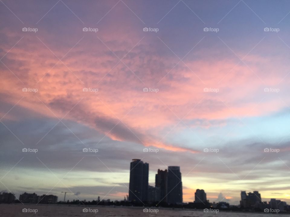Miami sky