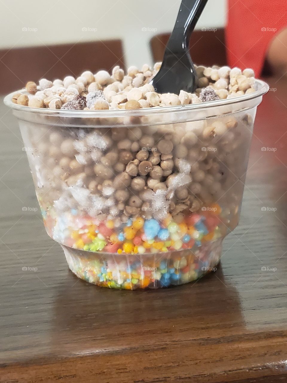 dippin dots on a hot day