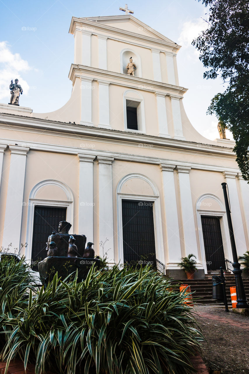 San Juan Bautista Church in Old San Juan, Puerto Rico
