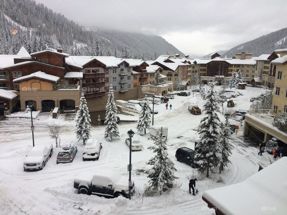 Sunpeaks ski resort! 