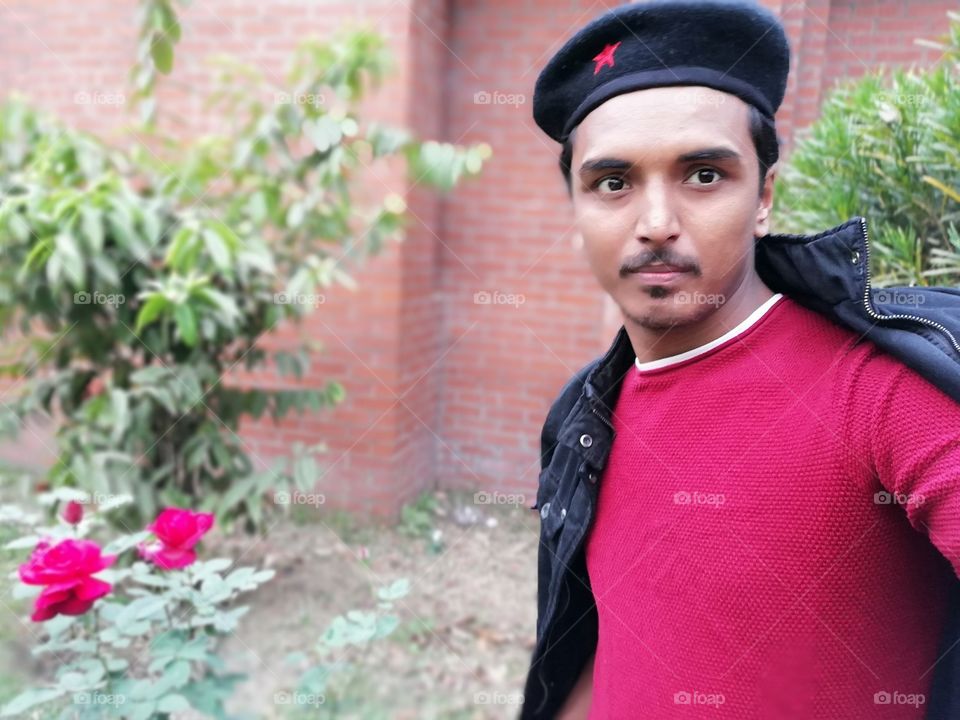 Man at JU, Bangladesh