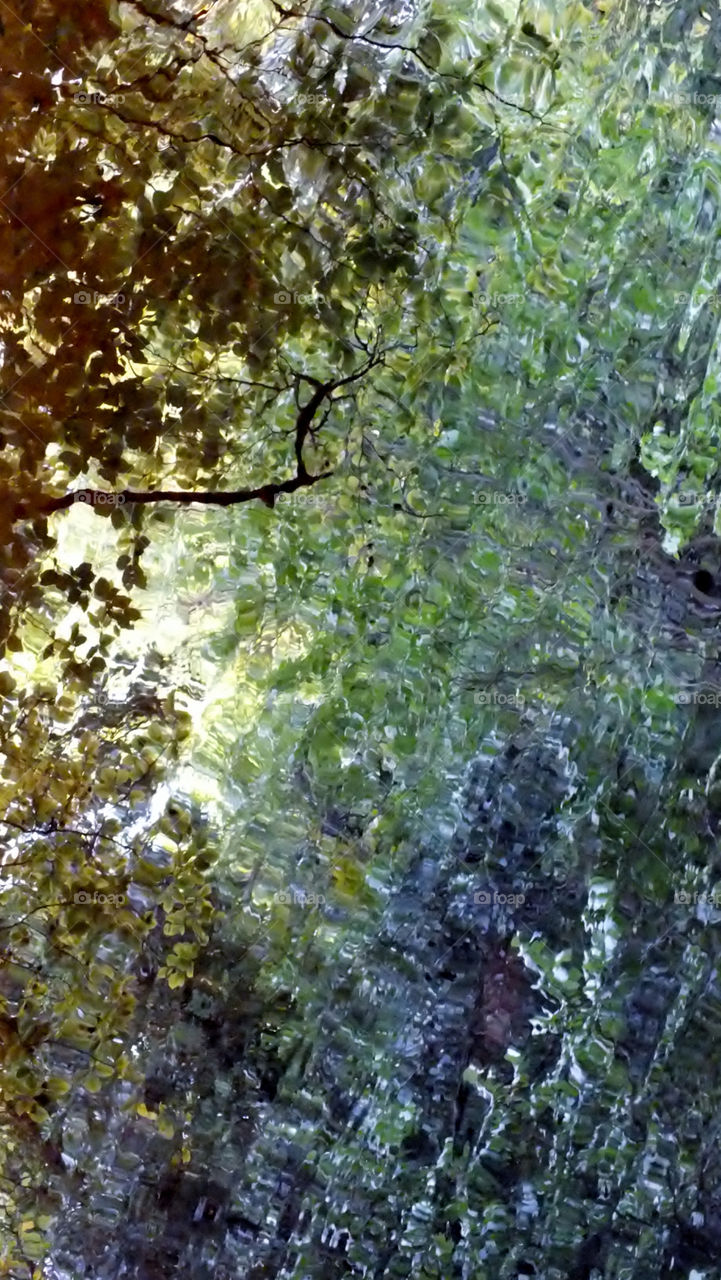 green light blue background by emmam