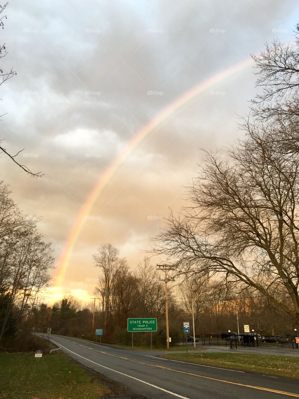 Rainbow after the storm 