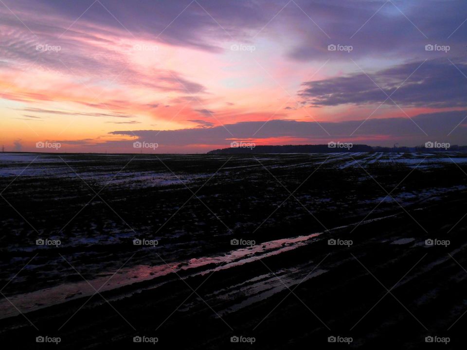 Sunset, Sea, Beach, Dawn, Dusk