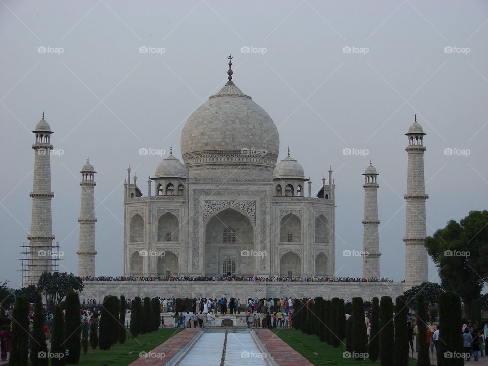 Eternal Symbol of Love carved in pure White Marble - The Taj Mahal - 7