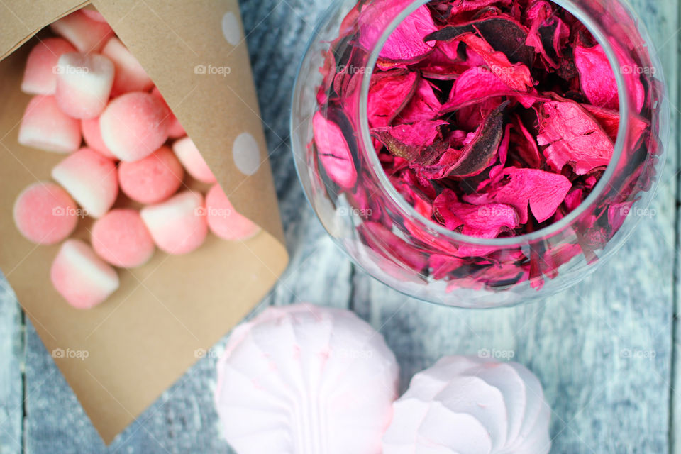 History of pink color, pink, marshmallow, candy, dessert, yummy, food, air, sugar, sugar, sweet, sweets, abstraction, petals of flowers, petals of rose petals, petals, still life, life style, female, beautiful, background, saver