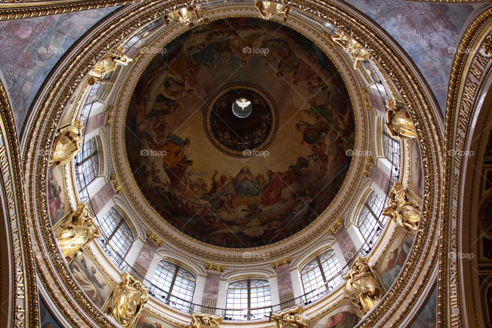 Interior St. Isaac's Cathedral