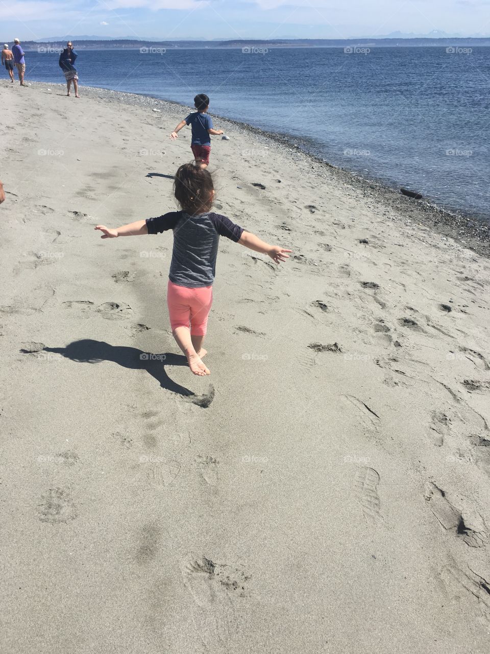 Beach, Sand, Seashore, Sea, Ocean