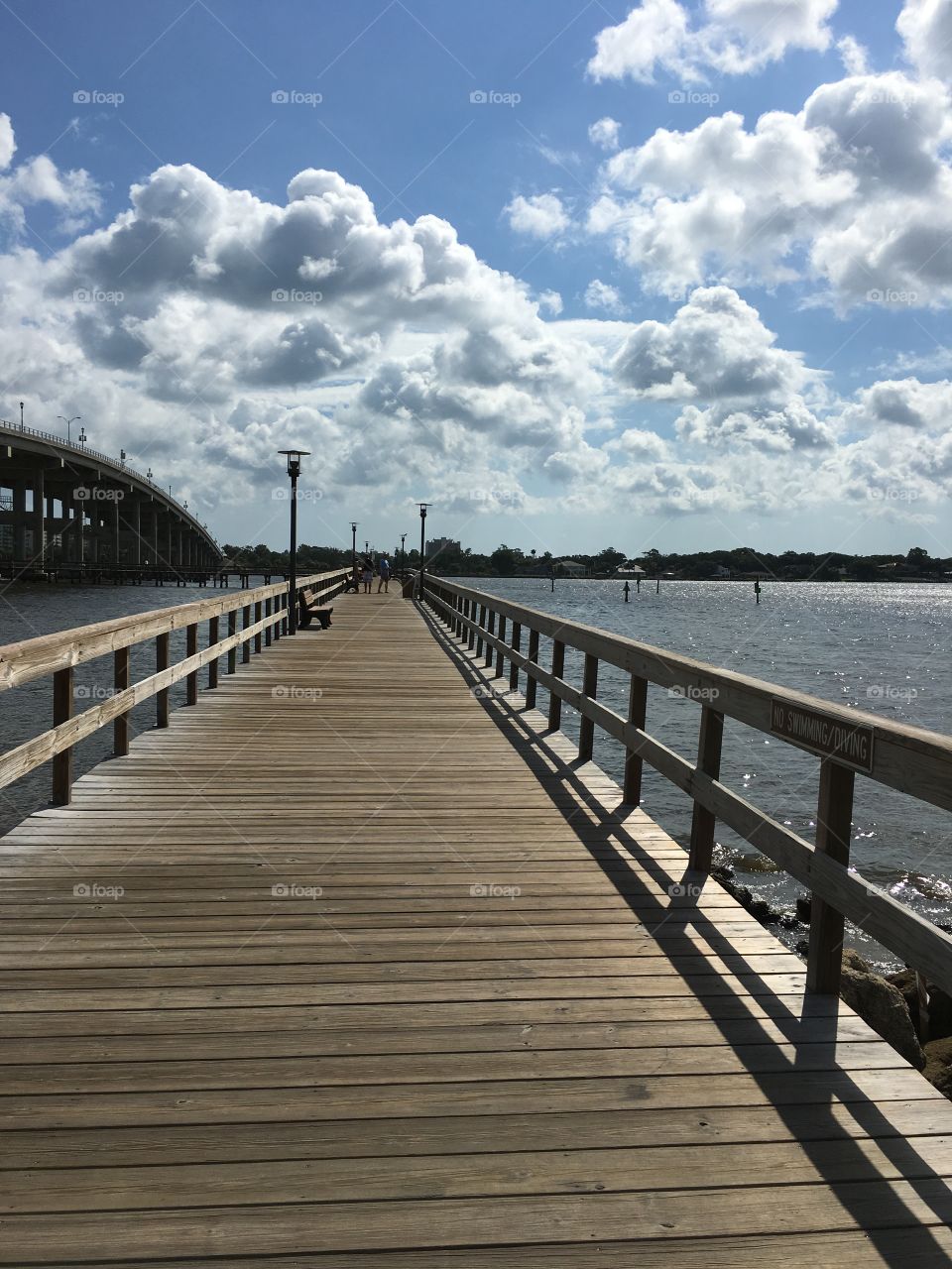 Pier on the river