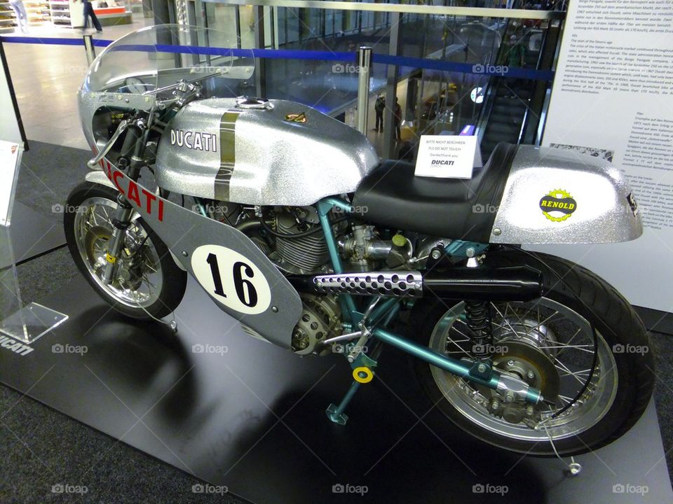 THE DUCATI MUSEUM AT ZURICH FLUGHAFEN AIRPORT