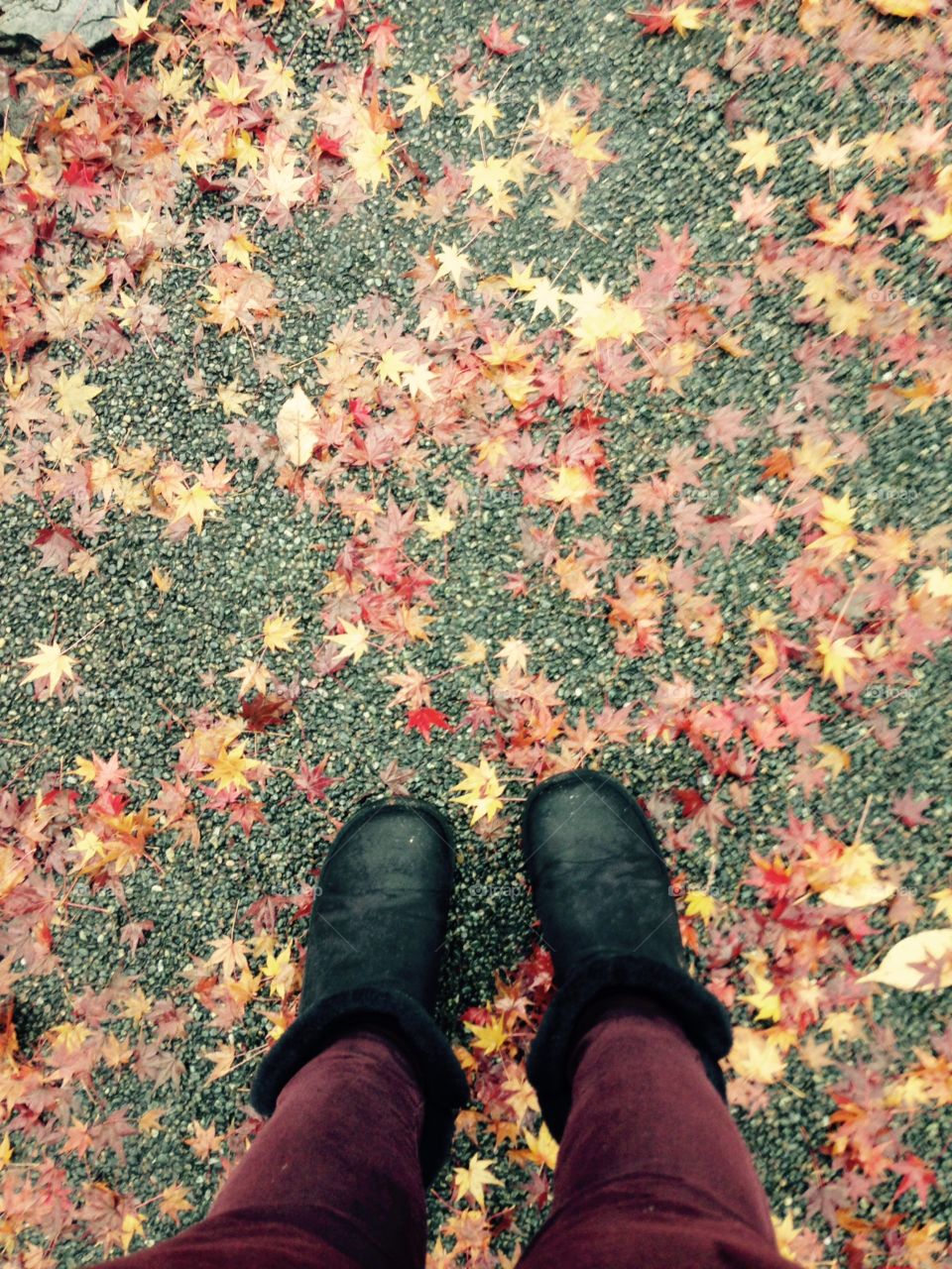Fall feet 