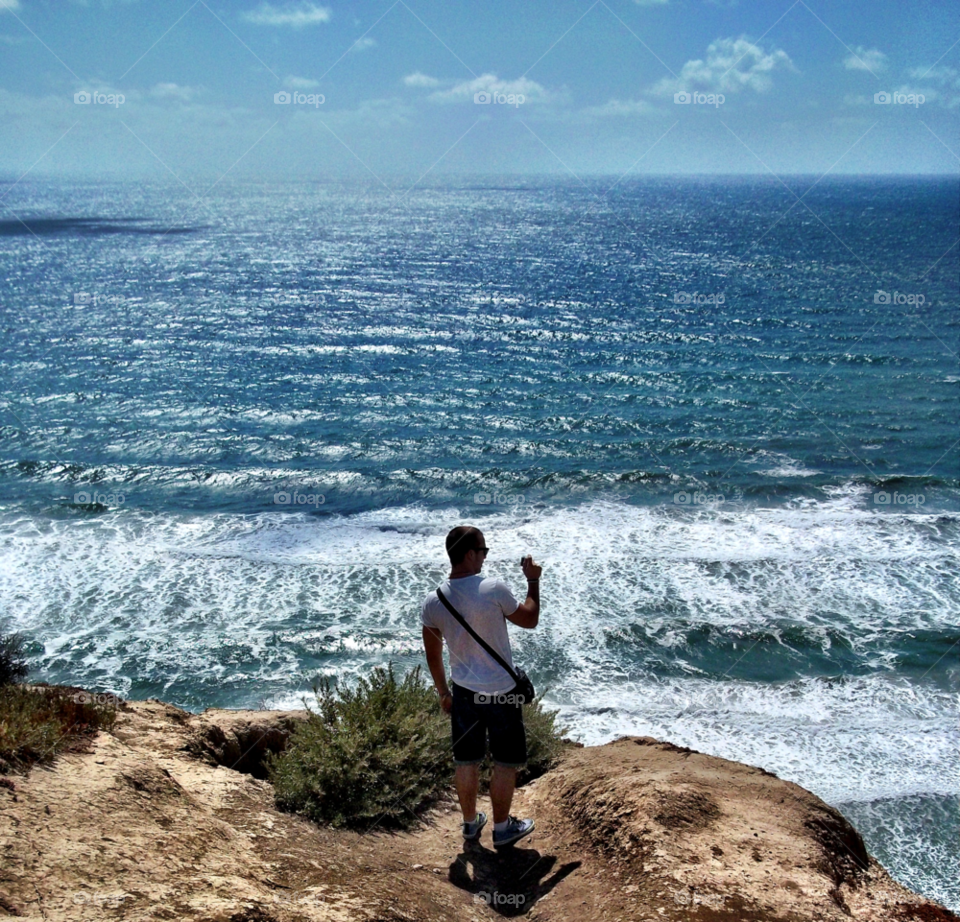 california ocean sky spring by emmanuelgr