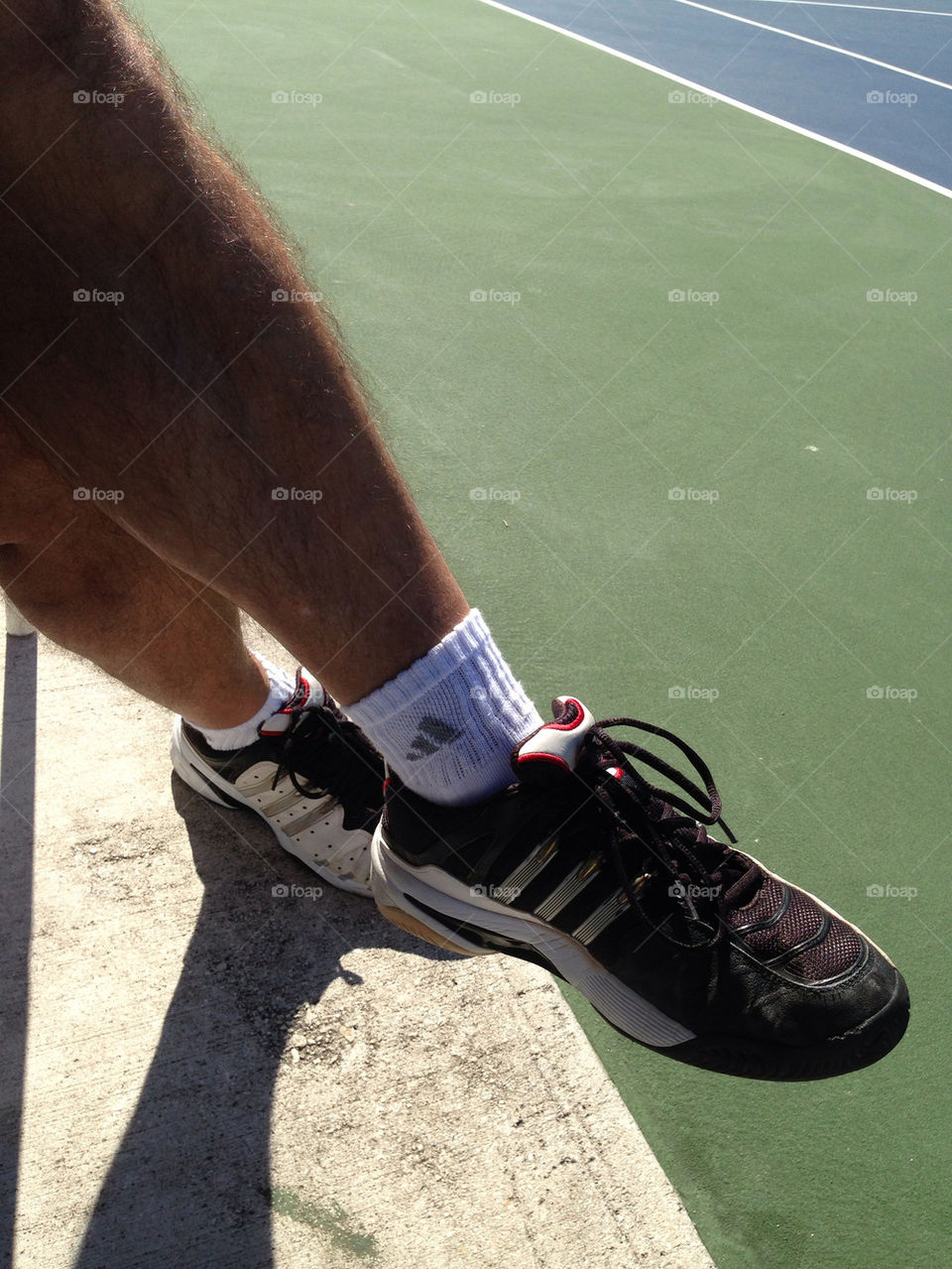 sport man leg shoe by jmsilva59