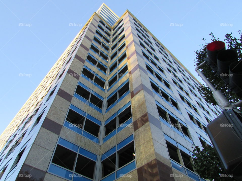 building squares. downtown Sacramento highrise