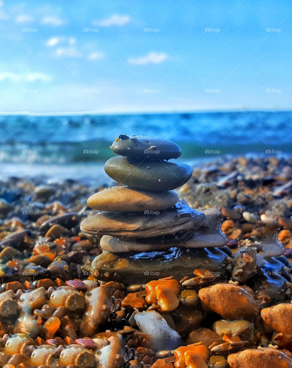 Sea, Water, Rock, Nature, Beach