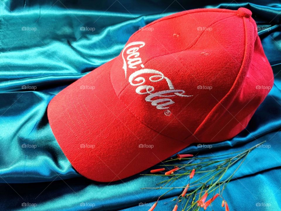 A cap on the cloth.