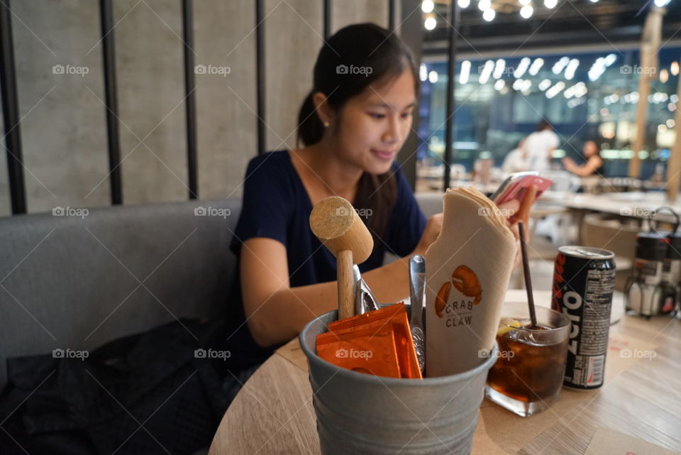 Indoors, Woman, People, Adult, Coffee