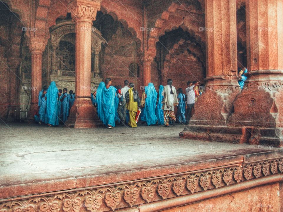 The Red Fort in Delhi