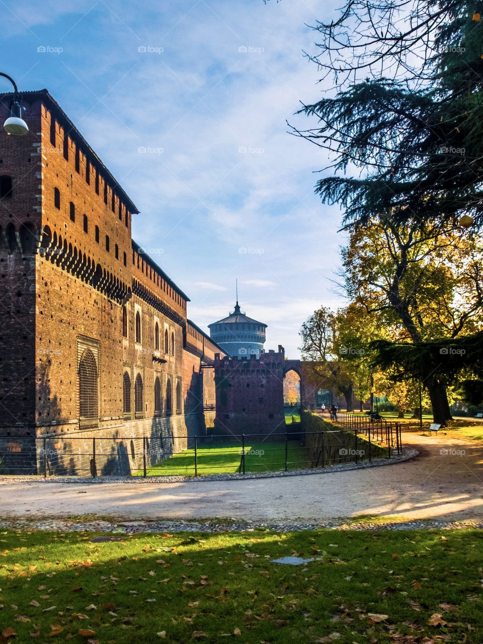 Sforza Castle (Italian: Castello Sforzesco) is in Milan, northern Italy. It was built in the 15th century by Francesco Sforza, Duke of Milan, on the remnants of a 14th-century fortification.