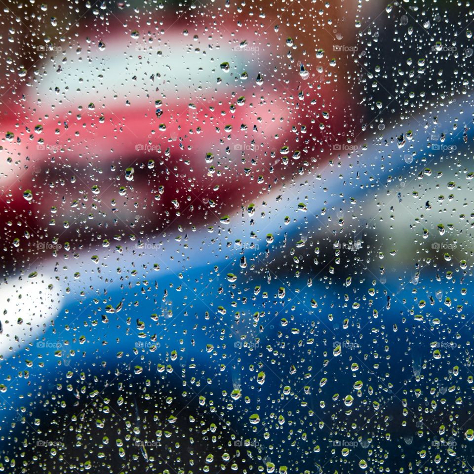 British summers day from the kitchen