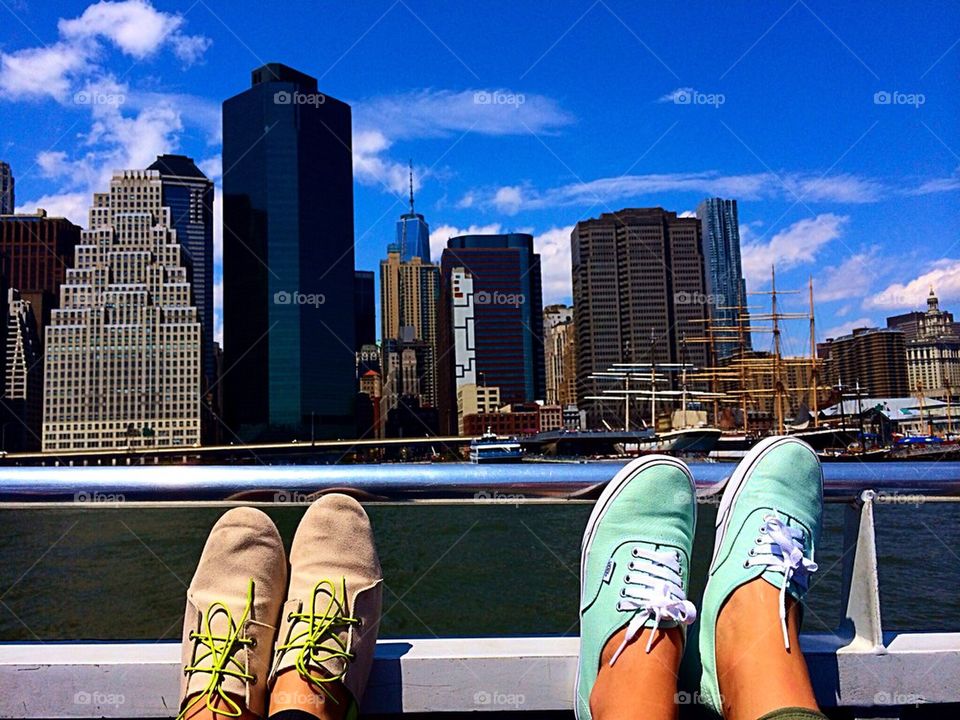 Awesome feet selfies