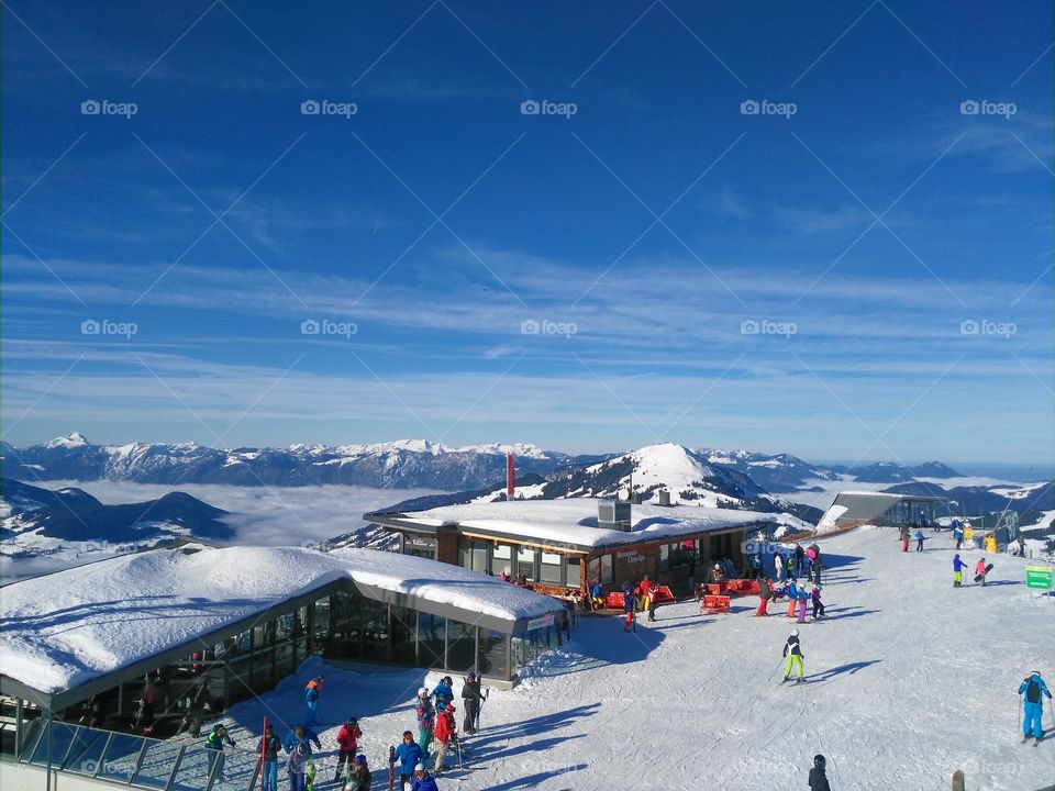 Berg Station Ski Winter