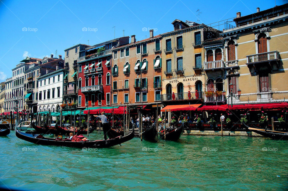 italy boats buildings windows by illusionfactory