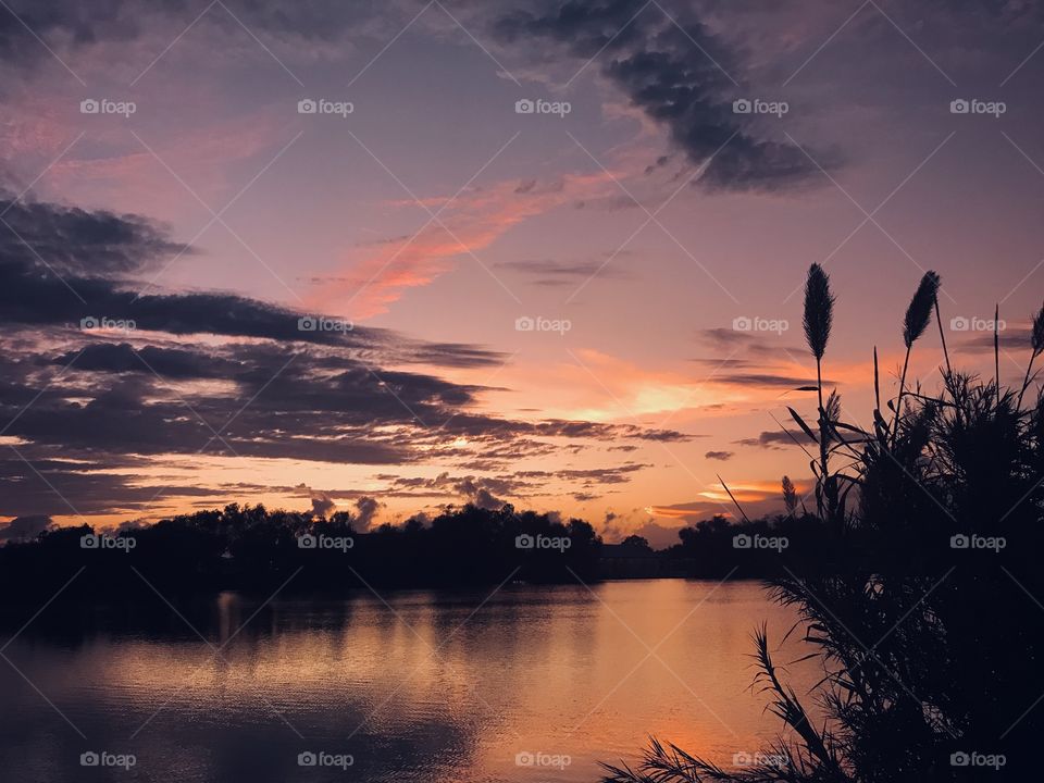 Sundown has Completed Twilight is working to Complete leaving  a Beautiful Array  of Colors that will be working into the Night. 