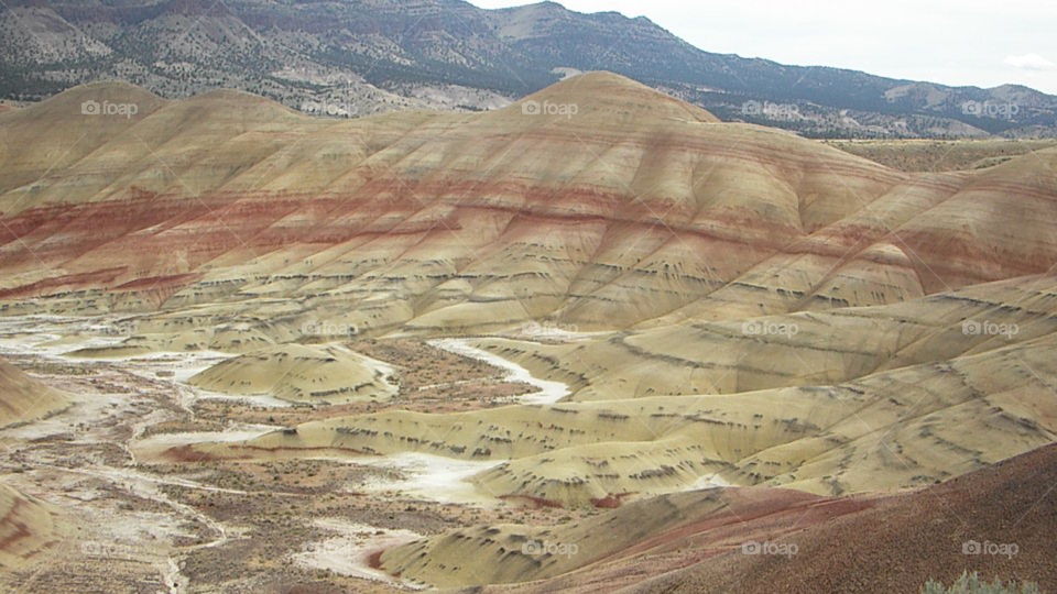 Painted Hills in Eastern Oregon
