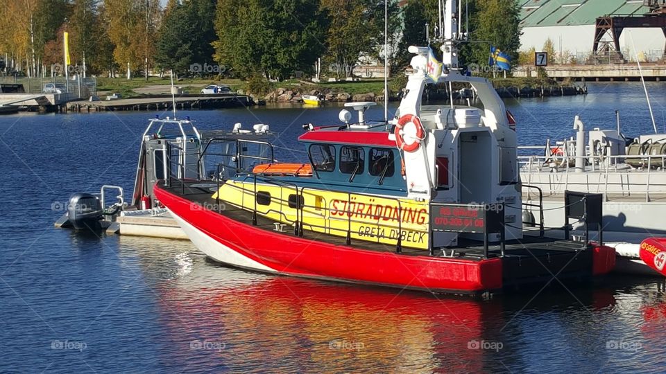 Sjöräddningssällskapets båt