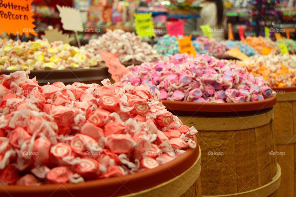 Candy store raffles