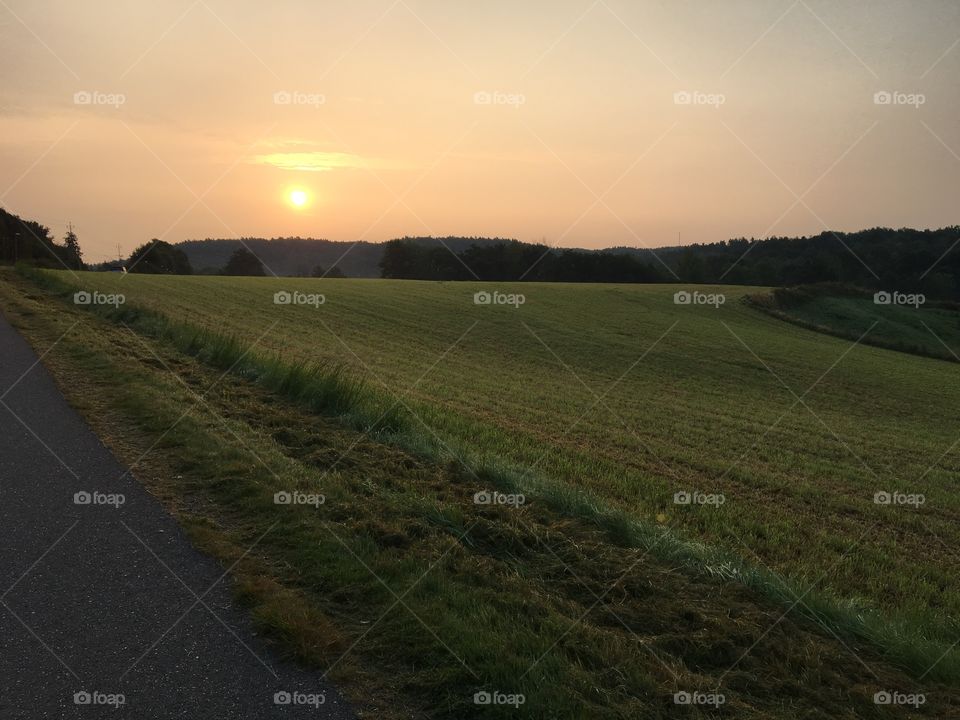 No Person, Landscape, Sunset, Countryside, Agriculture