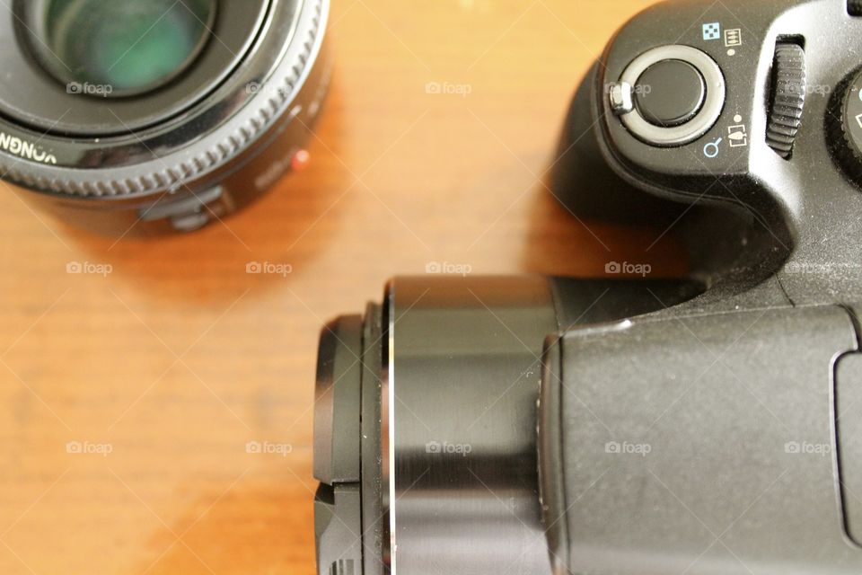 Câmera and photo lens