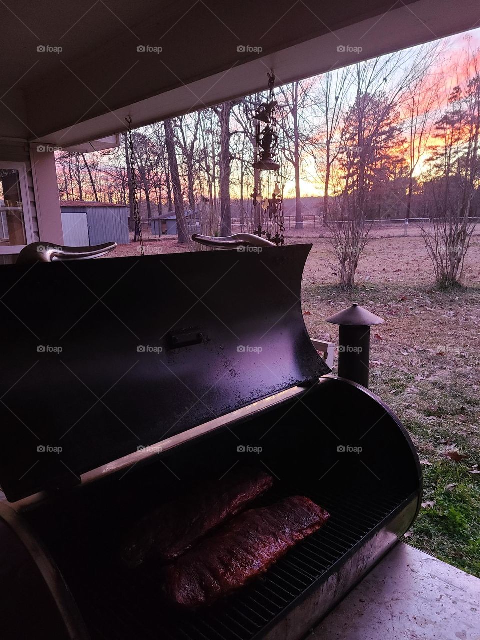 sunset bbq