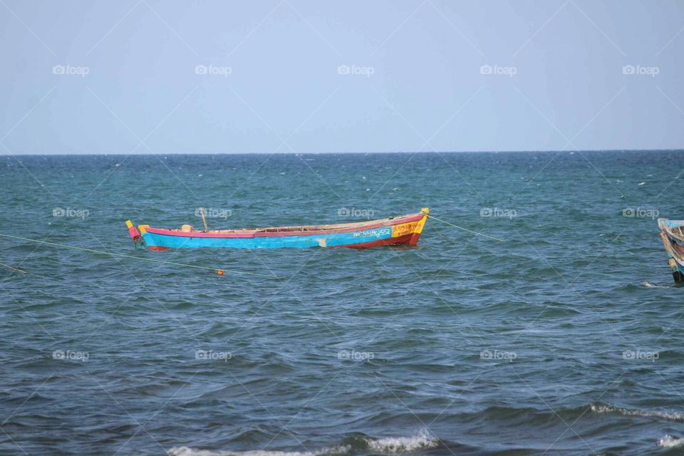 boat in sea