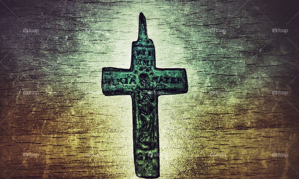 Old ancient crucifix