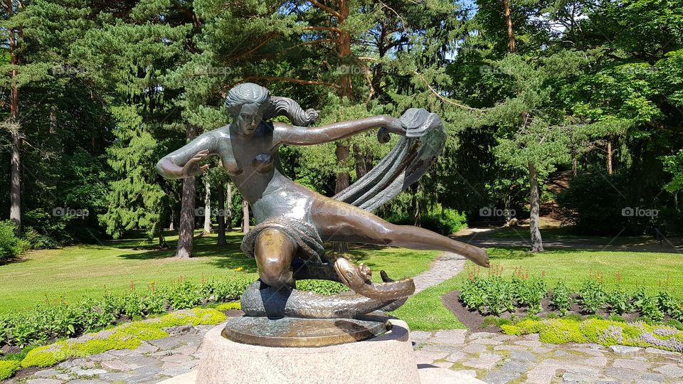 The Garden of Palanga Amber Museum (Palangos gintaro muziejus), Palanga, Lithuania