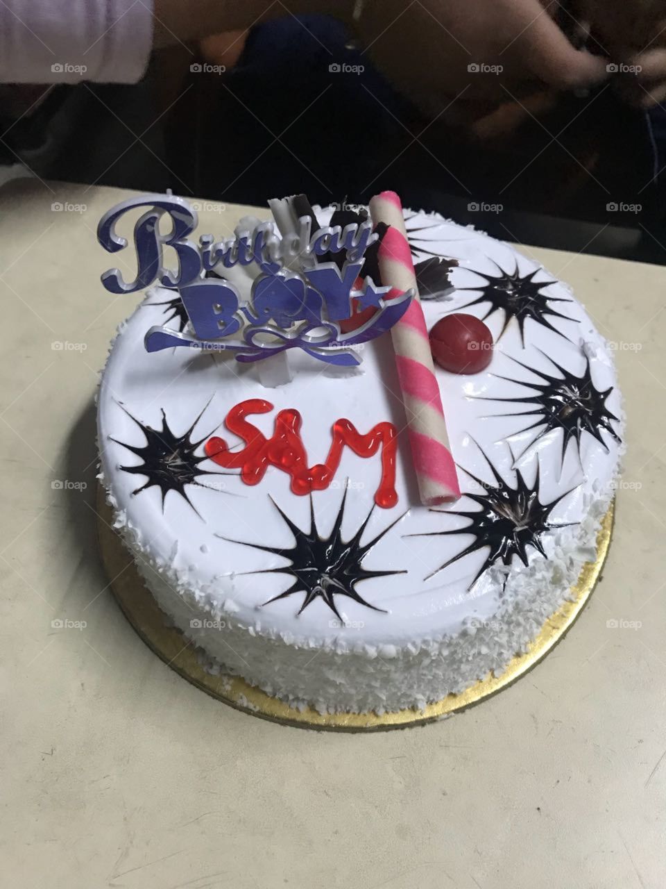 SAM Birthday Cake