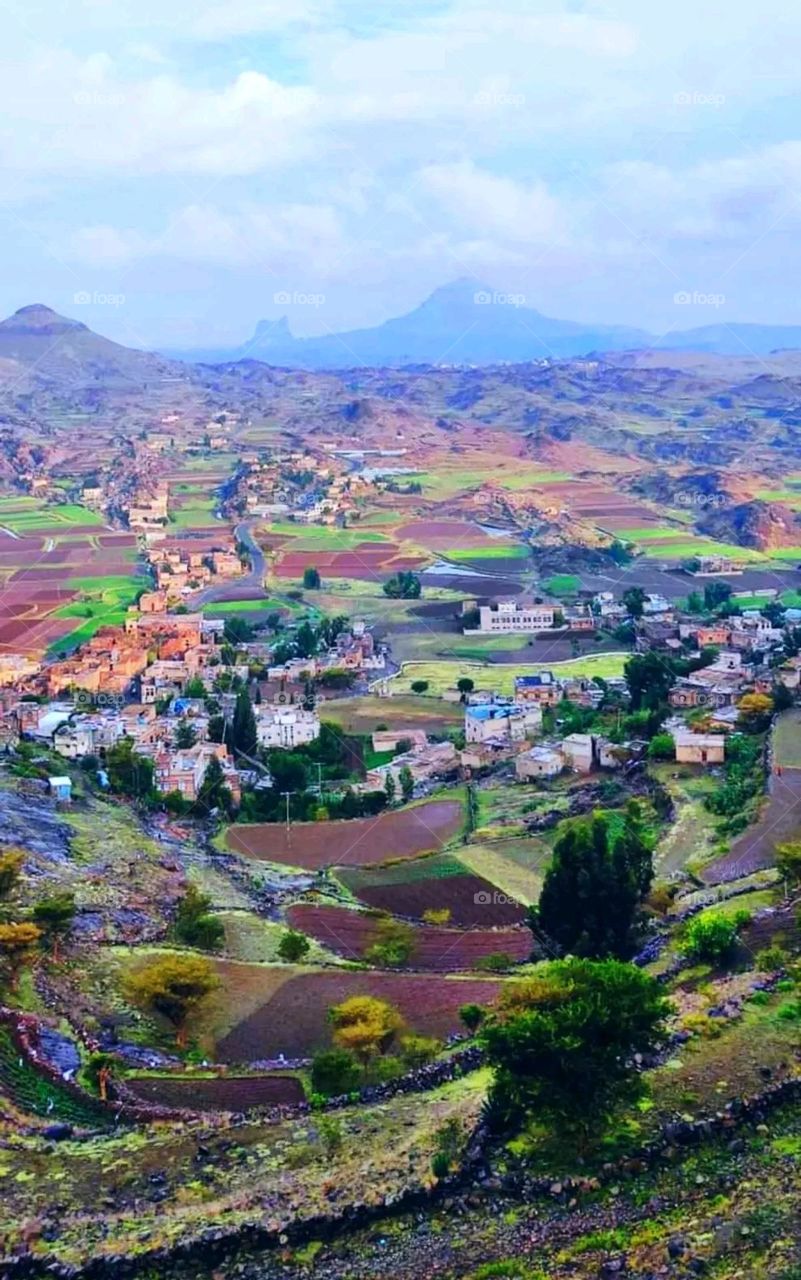 Glory be to God, the natural landscape is amazing