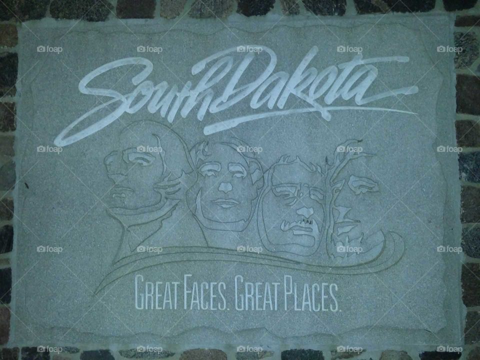 South Dakota rest stop.