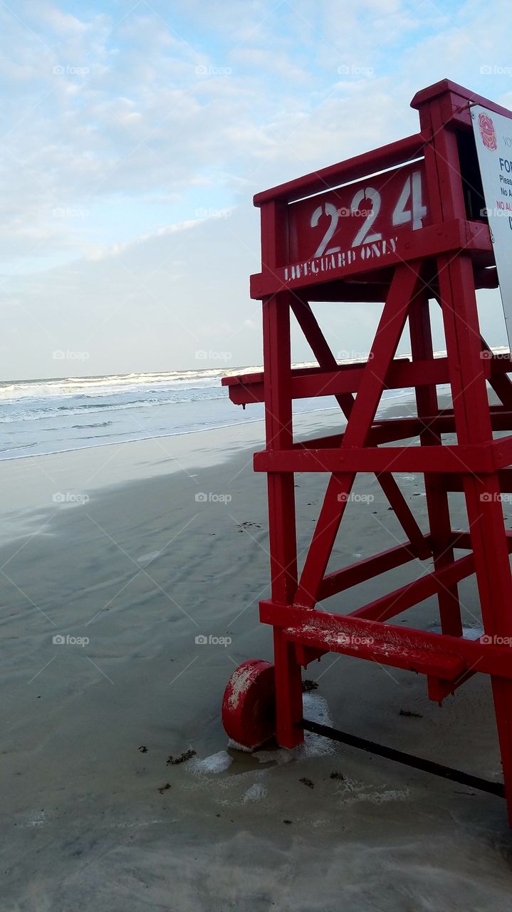 lifeguard stand, daytona beach