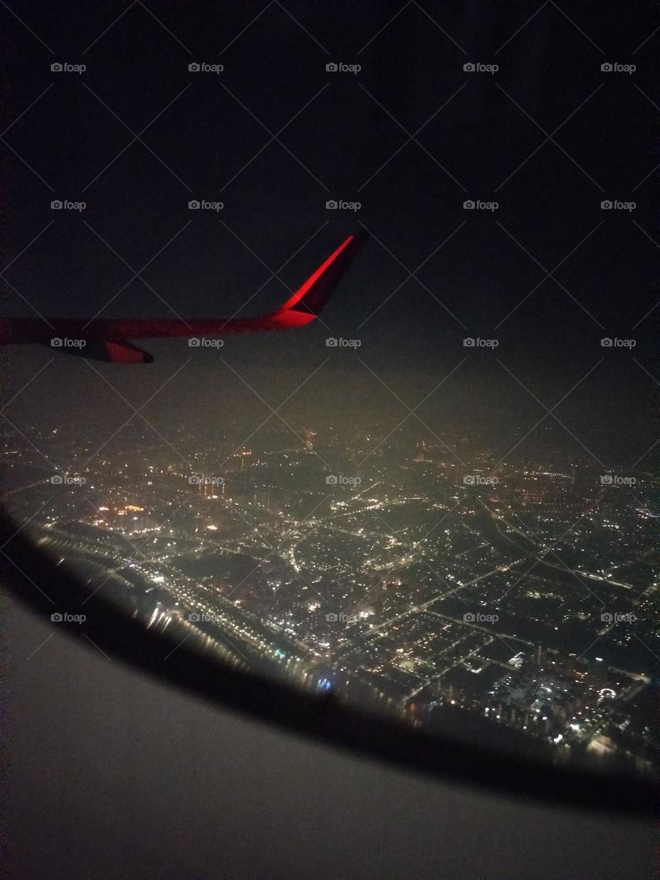 It looks beautiful from my aircraft. Lean clean flying machine